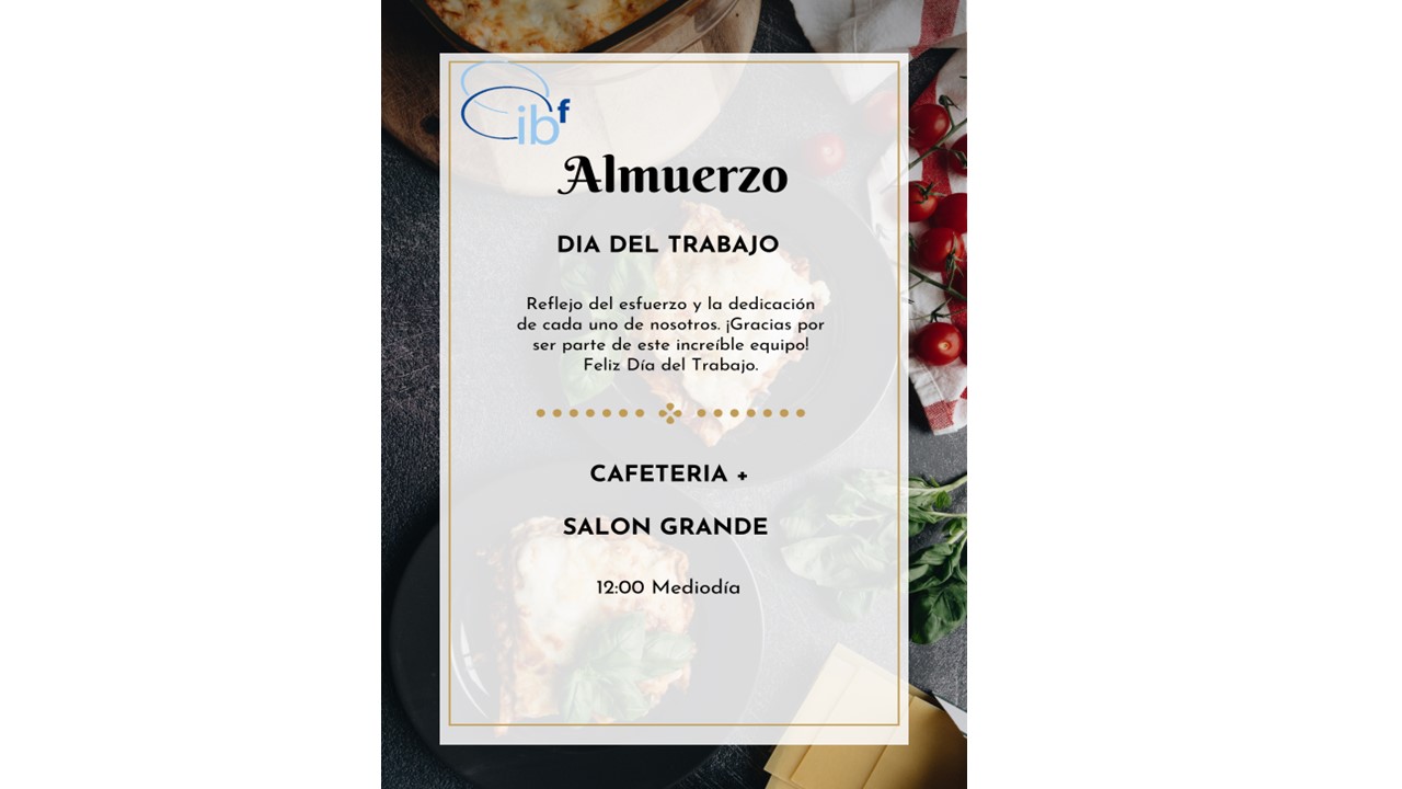 Almuerzo - Día del Trabajo 