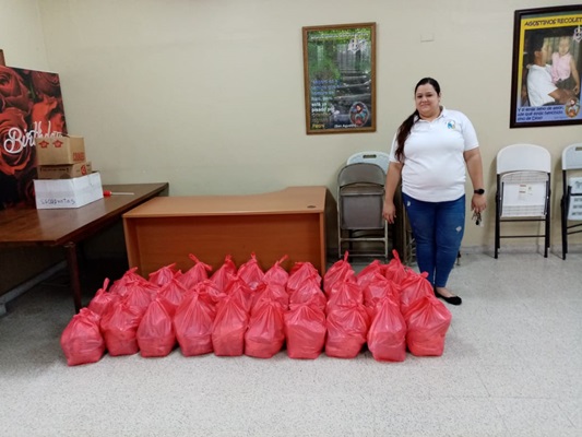 Donación de Bolsas de Comida - 2019